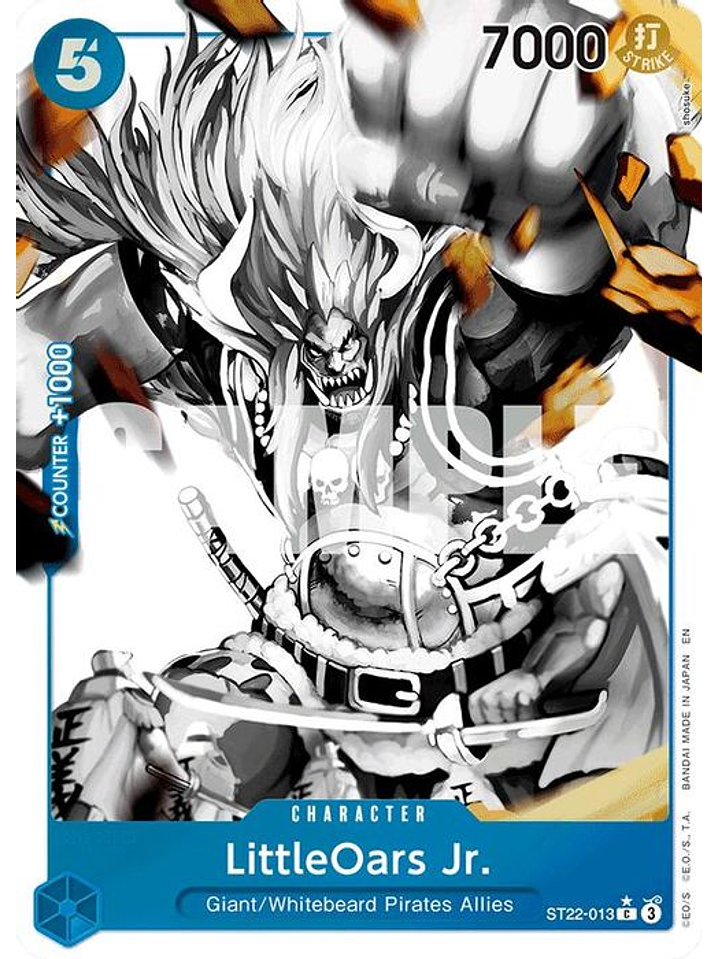 ST22-013 (Alternate Art) LittleOars Jr. 1