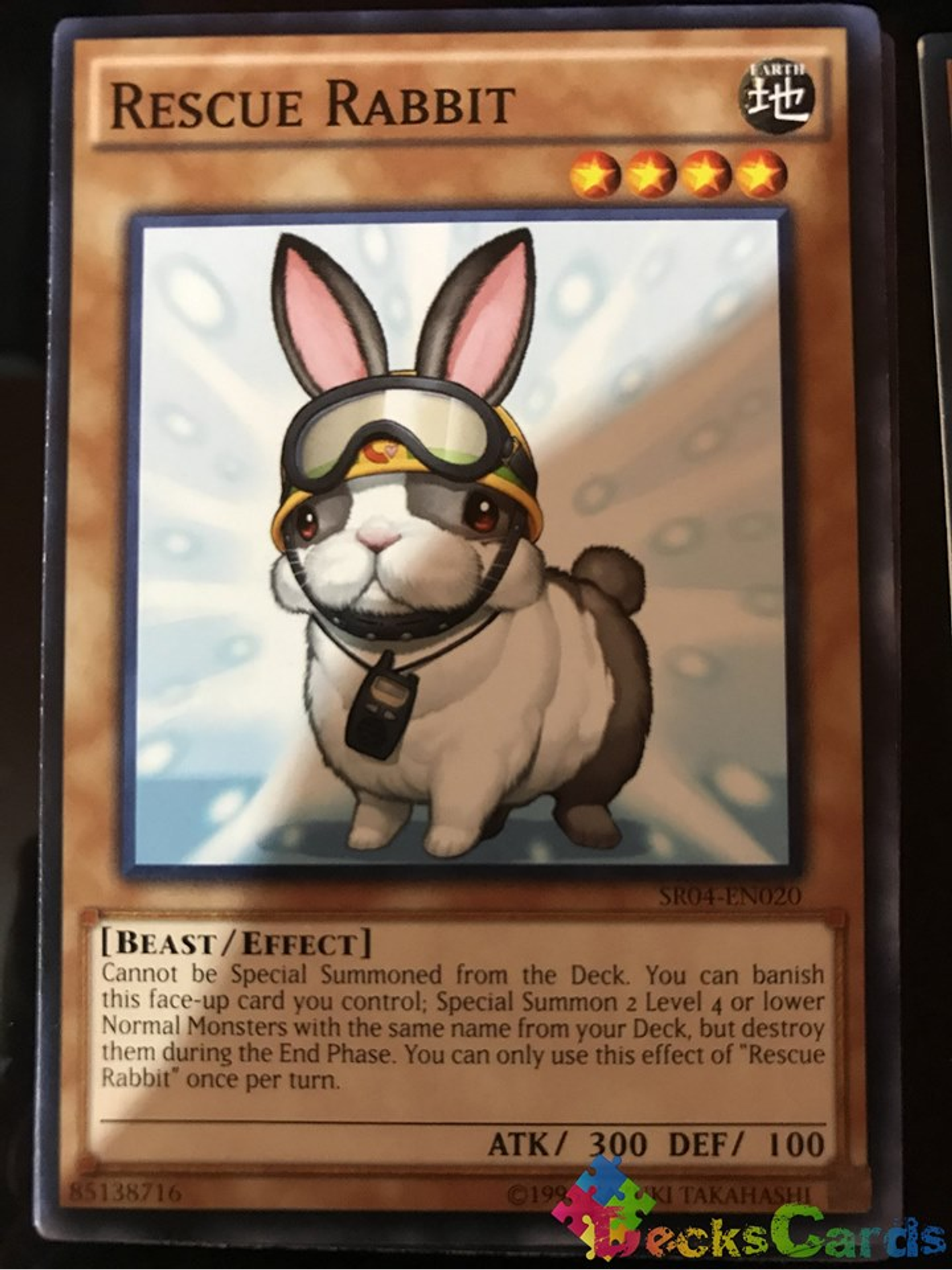 Rescue Rabbit - SR04-EN020 - Common 1st Edition 1