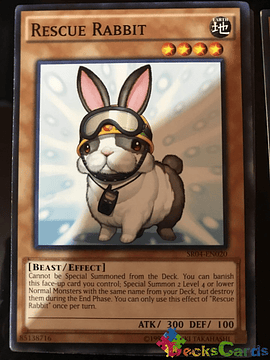 Rescue Rabbit - SR04-EN020 - Common 1st Edition