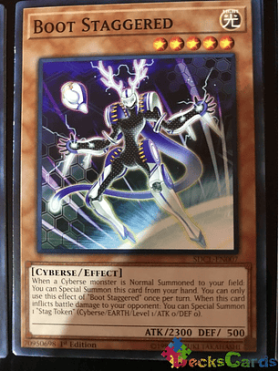 Boot Staggered - SDCL-EN007 - Common 1st Edition