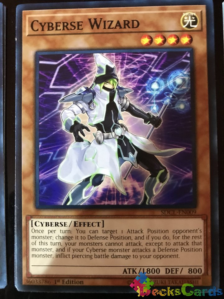 Cyberse Wizard - SDCL-EN009 - Common 1st Edition 1