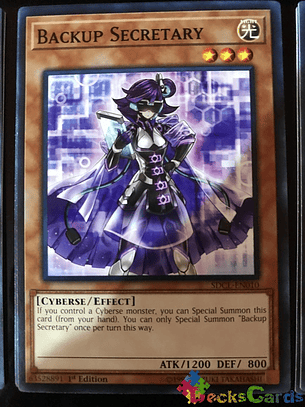Backup Secretary - SDCL-EN010 - Common 1st Edition