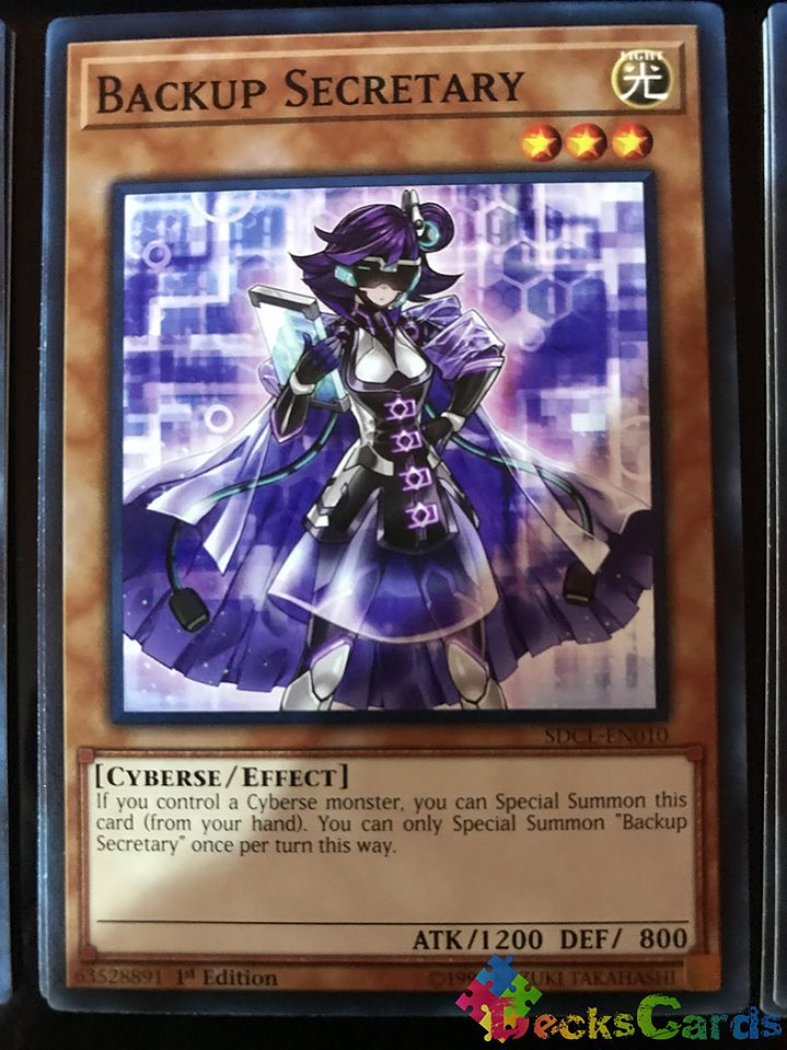 Backup Secretary - SDCL-EN010 - Common 1st Edition 1