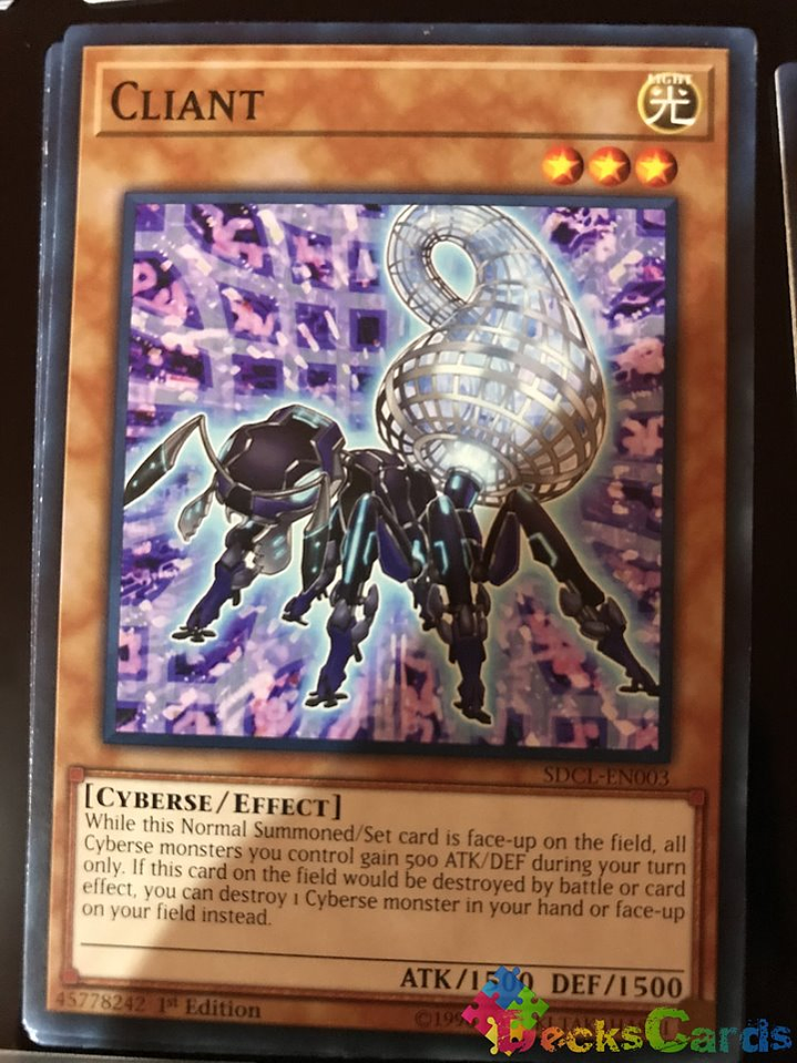 Cliant - SDCL-EN003 - Common 1st Edition 1