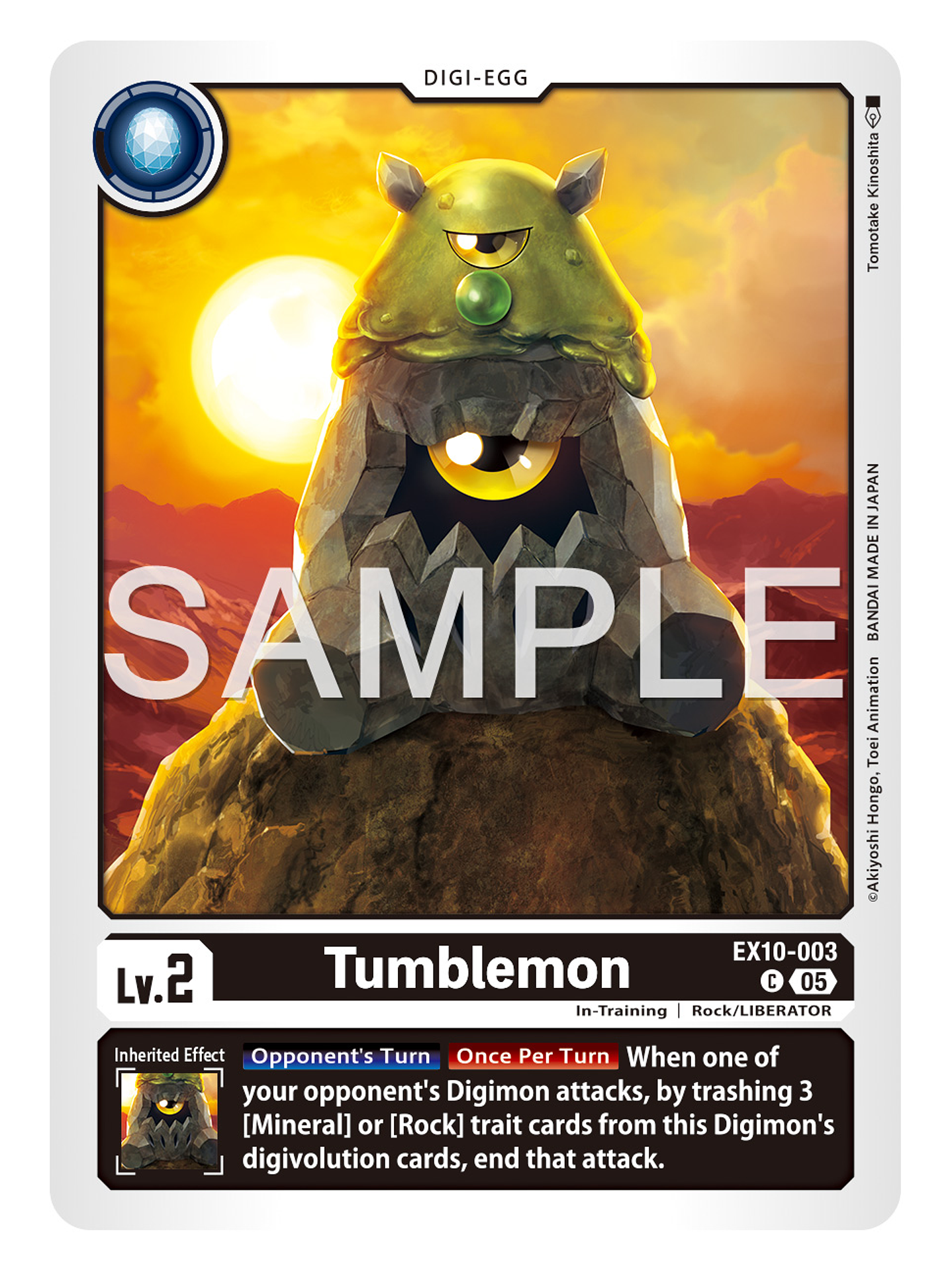 EX10-003 C Tumblemon 1