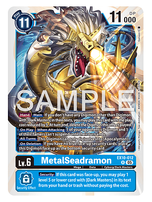 EX10-012 R MetalSeadramon