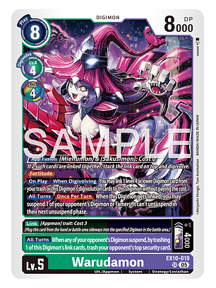 EX10-019 SR Warudamon