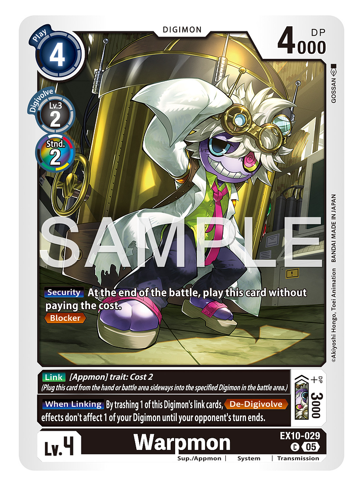 EX10-029 C Warpmon 1