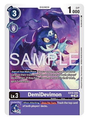 EX10-040 C DemiDevimon