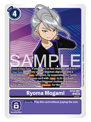 EX10-067 (Limited Foil) Ryoma Mogami