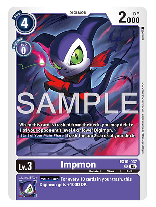 EX10-037 (Limited Foil) Impmon