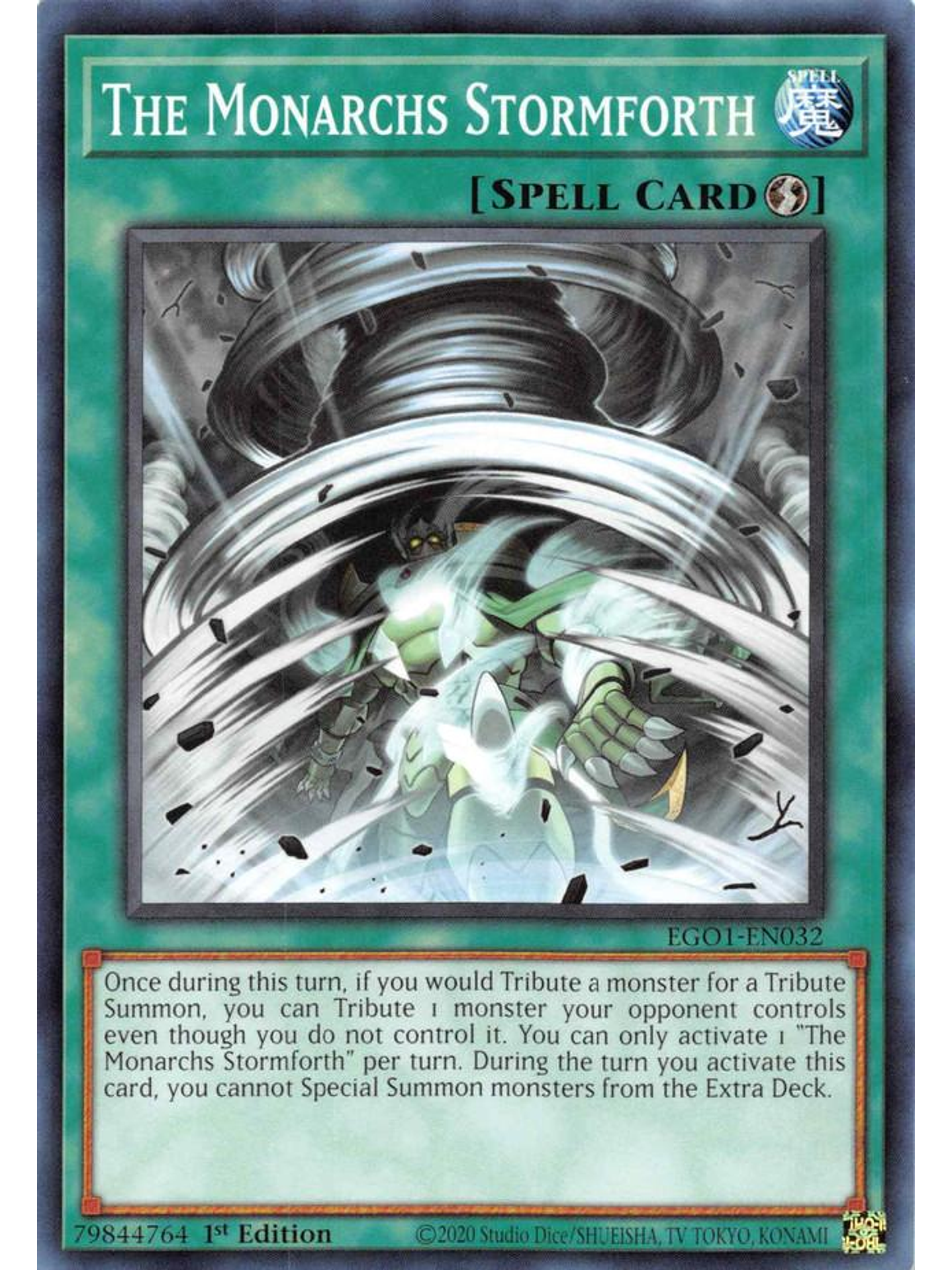 The Monarchs Stormforth - MP25-EN024 - Starlight Rare 1st Edition 1