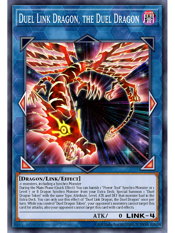 Duel Link Dragon, the Duel Dragon - MP25-EN039 - Starlight Rare 1st Edition 1