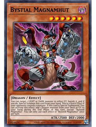 Bystial Magnamhut - MP25-EN043 - Starlight Rare 1st Edition