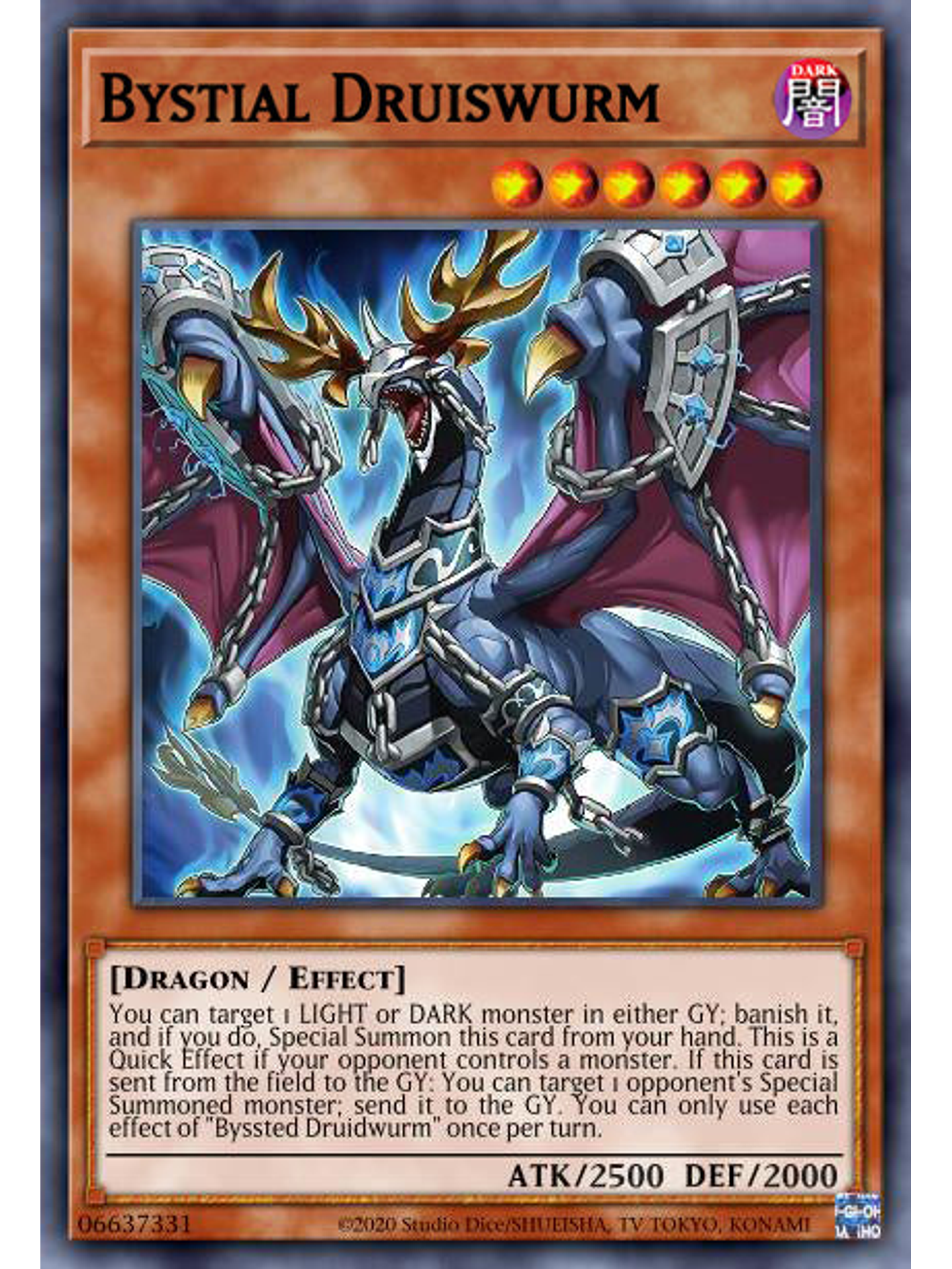 Bystial Druiswurm - MP25-EN044 - Starlight Rare 1st Edition 1