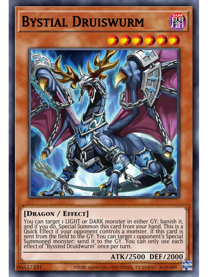 Bystial Druiswurm - MP25-EN044 - Starlight Rare 1st Edition 1