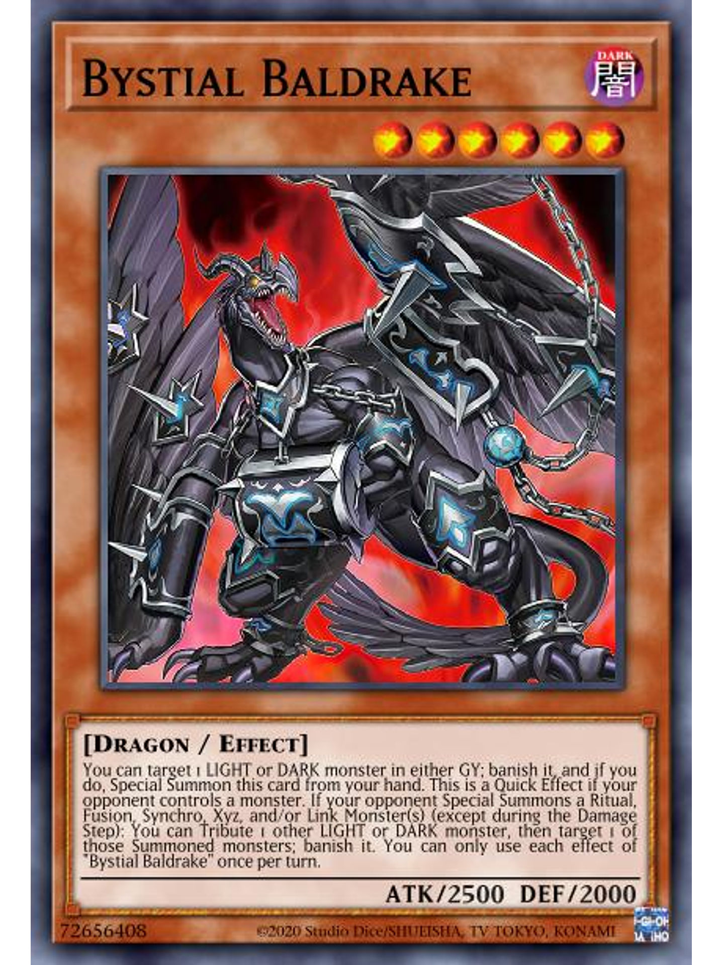 Bystial Baldrake - MP25-EN045 - Starlight Rare 1st Edition 1