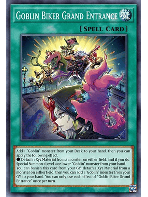 Goblin Biker Grand Entrance - MP25-EN056 - Prismatic Secret Rare 1st Edition