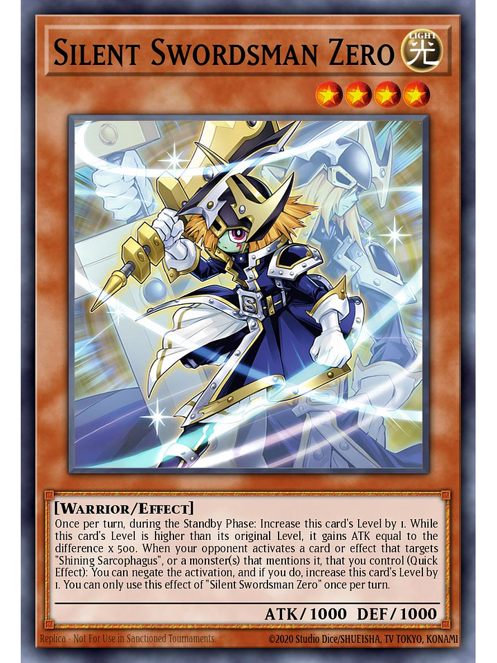 Silent Swordsman Zero - MP25-EN059 - Prismatic Secret Rare 1st Edition 1