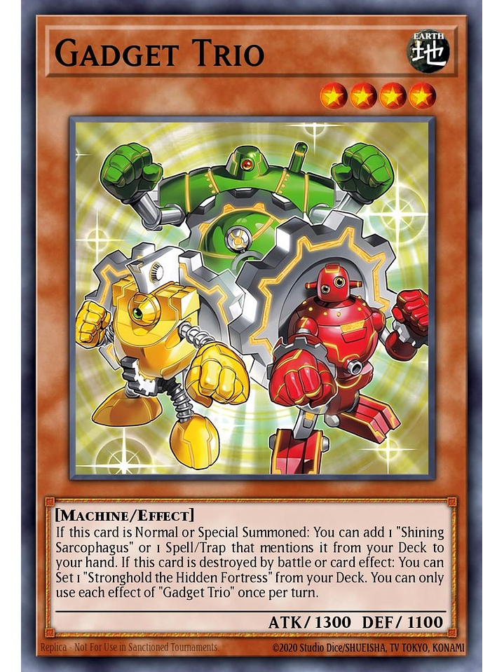 Gadget Trio - MP25-EN061 - Prismatic Secret Rare 1st Edition 1