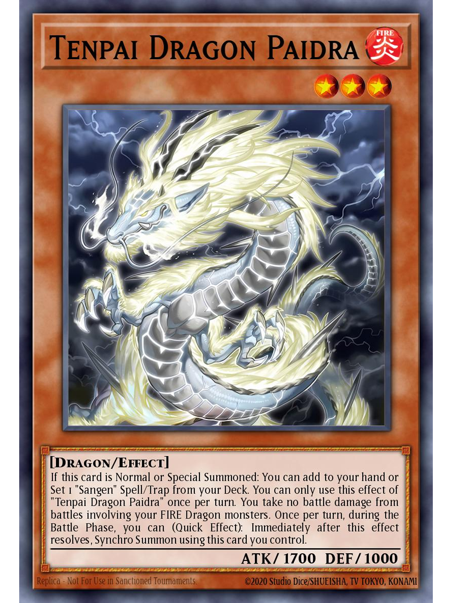 Tenpai Dragon Paidra - MP25-EN064 - Prismatic Secret Rare 1st Edition 1