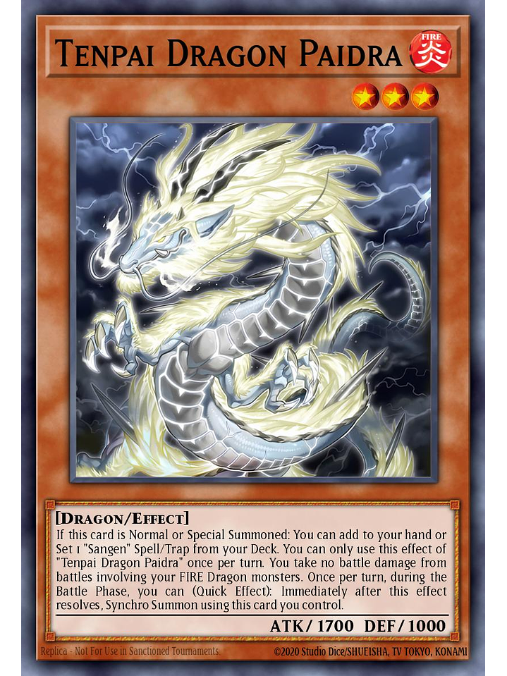 Tenpai Dragon Paidra - MP25-EN064 - Prismatic Secret Rare 1st Edition 1