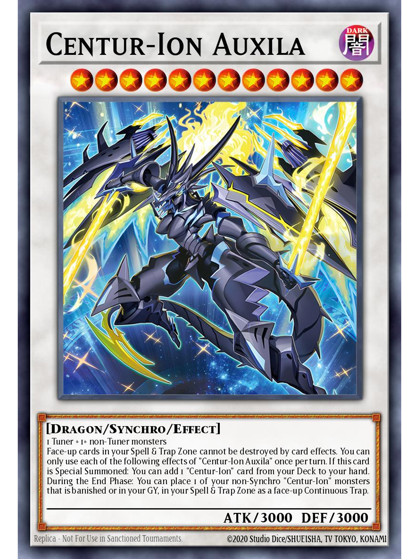 Centur-Ion Auxila - MP25-EN068 - Prismatic Secret Rare 1st Edition 1