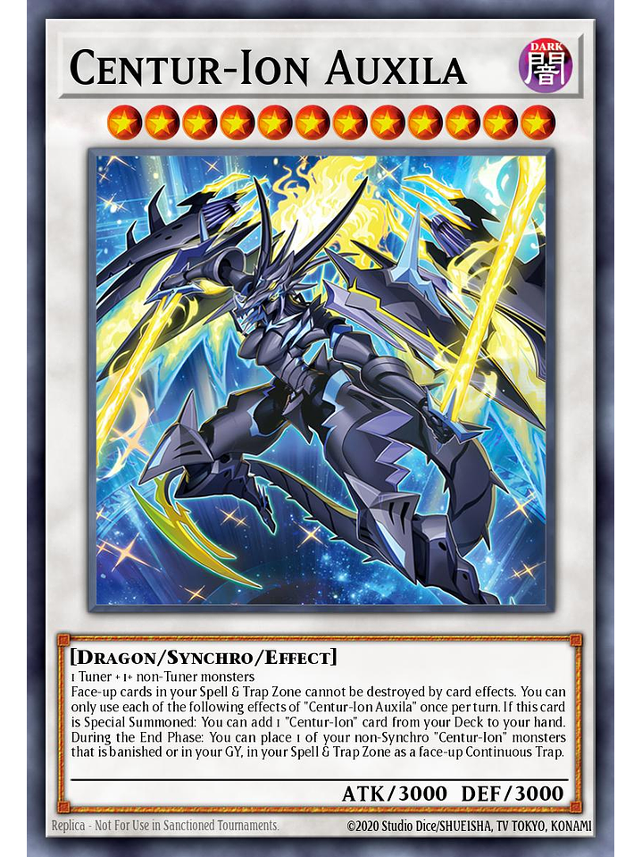 Centur-Ion Auxila - MP25-EN068 - Prismatic Secret Rare 1st Edition 1