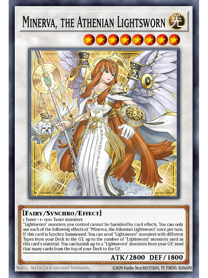 Minerva, the Athenian Lightsworn - MP25-EN069 - Prismatic Secret Rare 1st Edition 1
