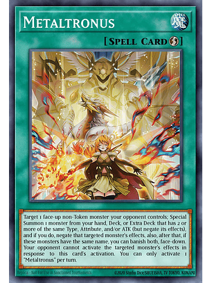 Metaltronus - MP25-EN075 - Prismatic Secret Rare 1st Edition