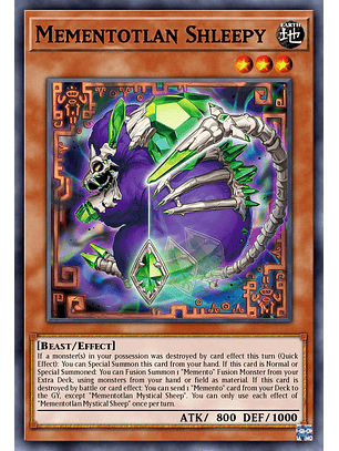 Mementotlan Shleepy - MP25-EN083 - Prismatic Secret Rare 1st Edition