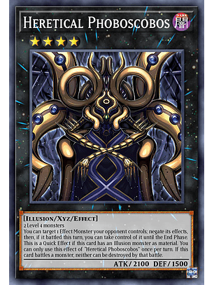 Heretical Phobos Covos - MP25-EN088 - Prismatic Secret Rare 1st Edition