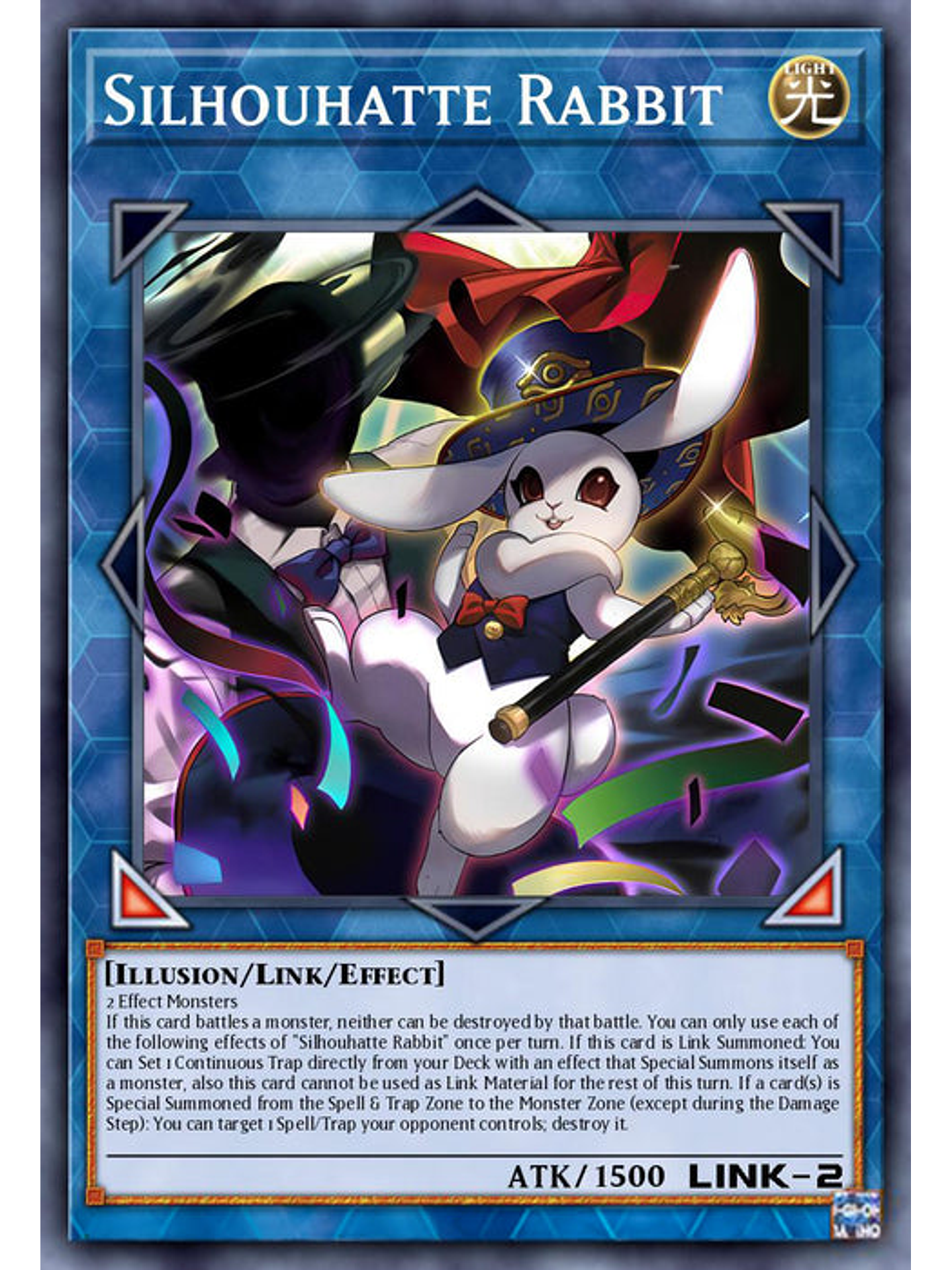 Silhouhatte Rabbit - MP25-EN090 - Prismatic Secret Rare 1st Edition 1