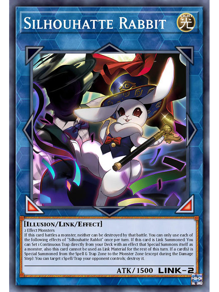 Silhouhatte Rabbit - MP25-EN090 - Prismatic Secret Rare 1st Edition 1