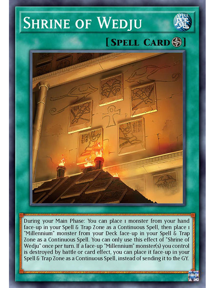 Wedju Temple - MP25-EN091 - Prismatic Secret Rare 1st Edition 1