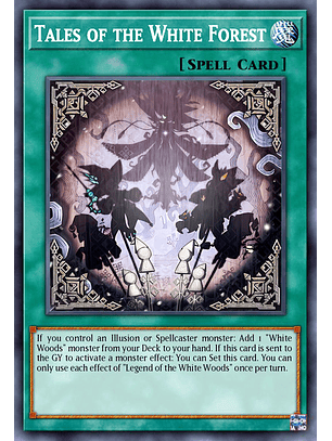 Tales of the White Forest - MP25-EN092 - Prismatic Secret Rare 1st Edition