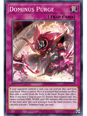 Dominus Purge - MP25-EN095 - Prismatic Secret Rare 1st Edition