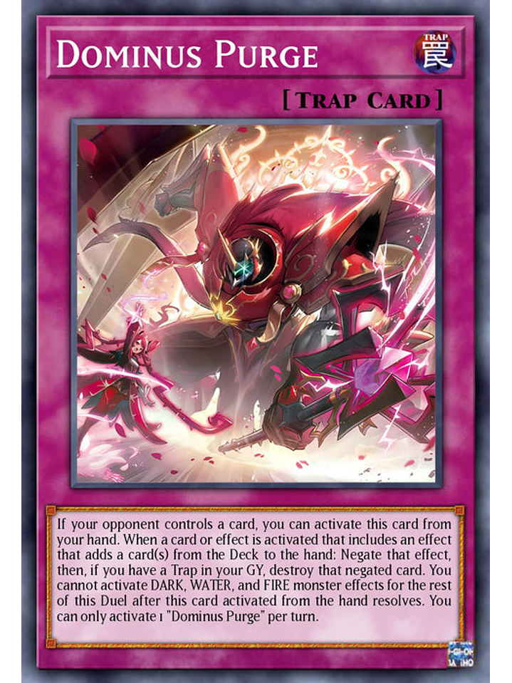 Dominus Purge - MP25-EN095 - Prismatic Secret Rare 1st Edition 1