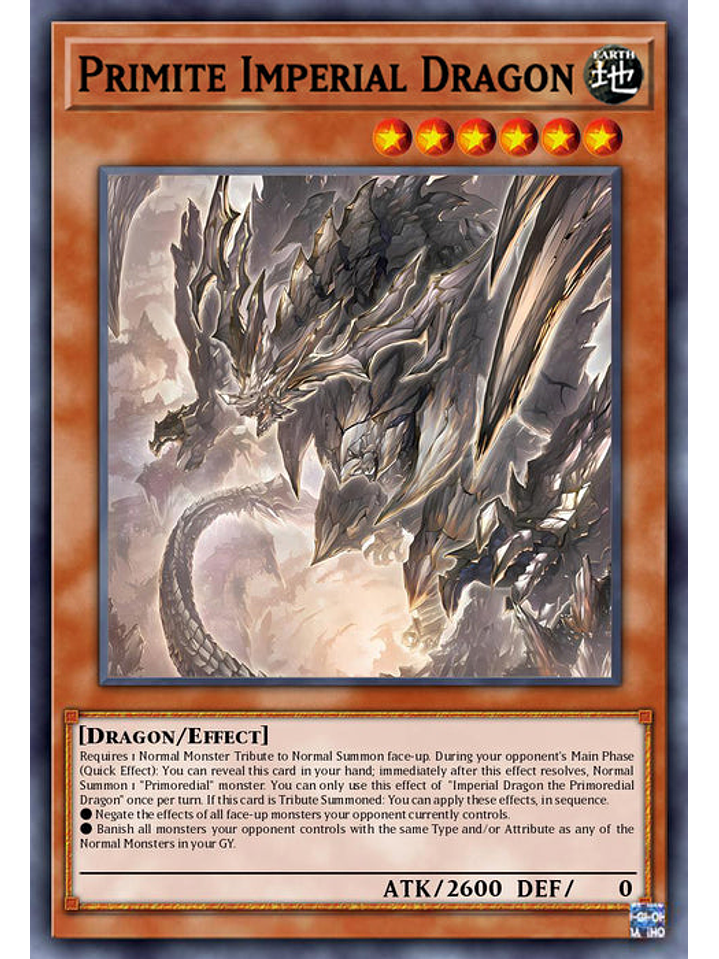 Primite Imperial Dragon - MP25-EN099 - Prismatic Secret Rare 1st Edition 1