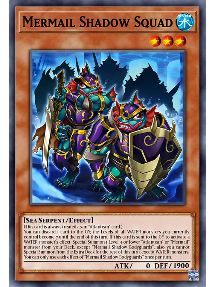 Mermail Shadow Squad - MP25-EN101 - Prismatic Secret Rare 1st Edition 1