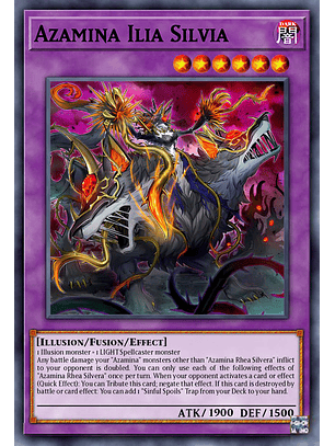 Azamina Ilia Silvia - MP25-EN103 - Prismatic Secret Rare 1st Edition