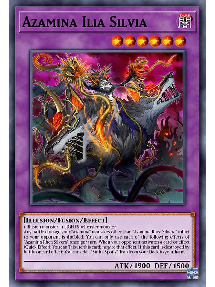 Azamina Ilia Silvia - MP25-EN103 - Prismatic Secret Rare 1st Edition 1