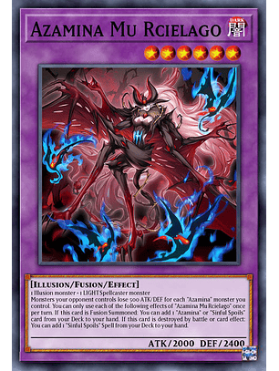 Azamina Mu Rcielago - MP25-EN104 - Prismatic Secret Rare 1st Edition