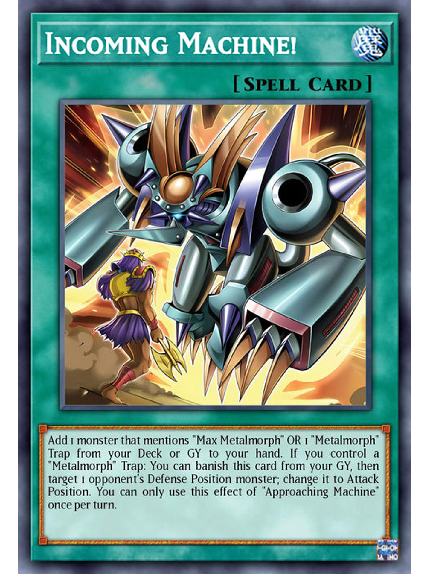 Incoming Machine! - MP25-EN111 - Prismatic Secret Rare 1st Edition 1