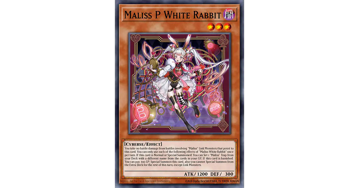Maliss P White Rabbit - MP25-EN122 - Prismatic Secret Rar
