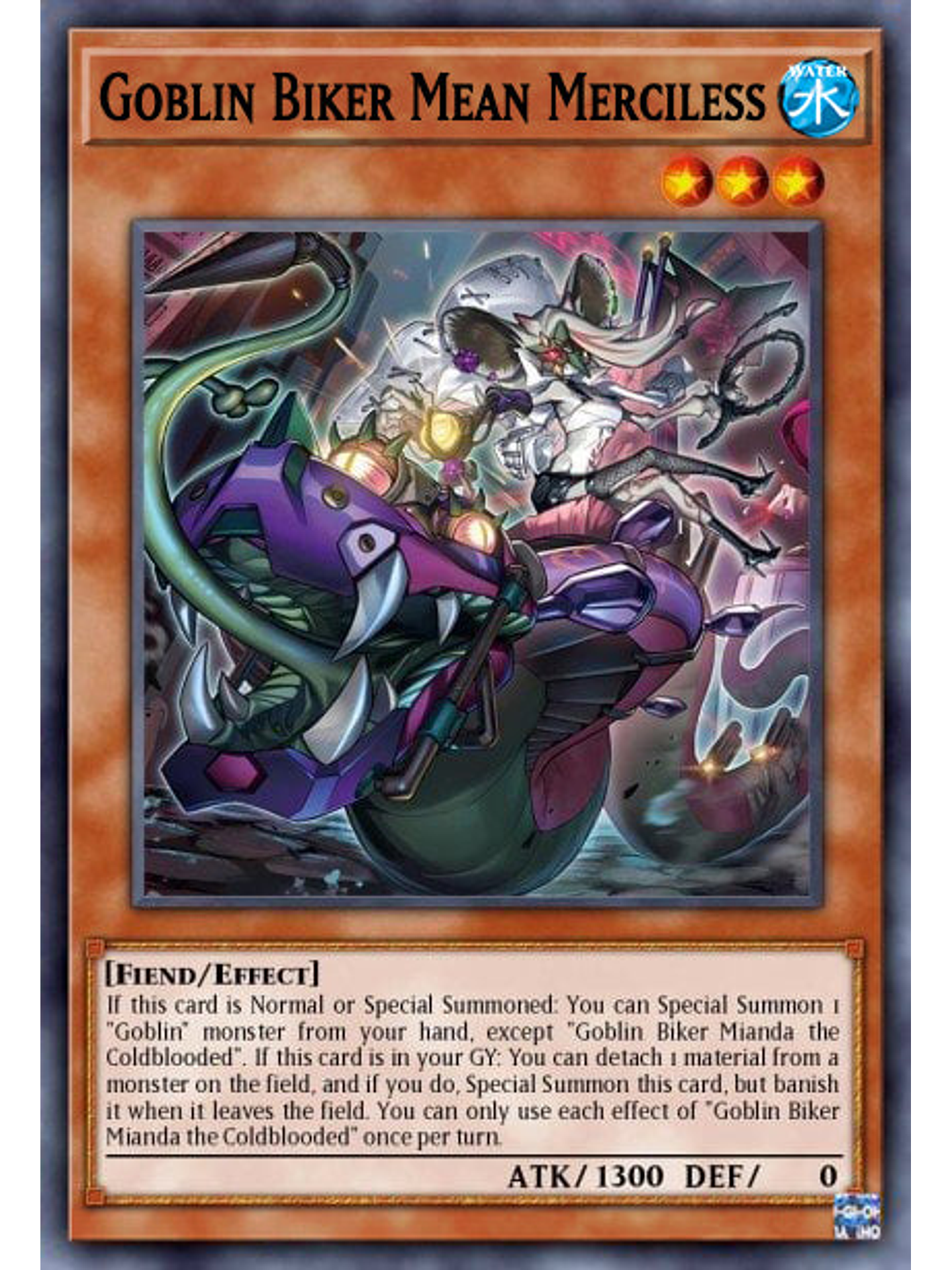 Goblin Biker Mean Merciless - MP25-EN155 - Ultra Rare 1st Edition 1