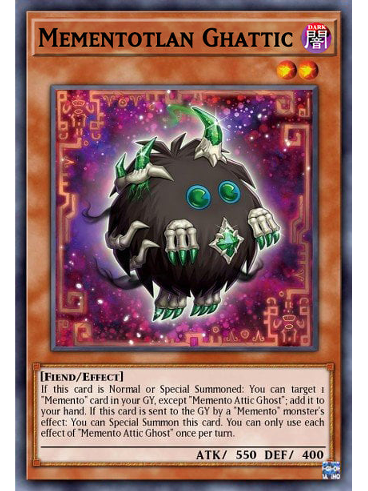 Mementotlan Ghattic - MP25-EN157 - Ultra Rare 1st Edition 1