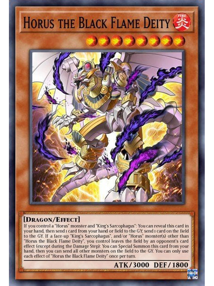 Horus the Black Flame Deity - MP25-EN158 - Ultra Rare 1st Edition 1