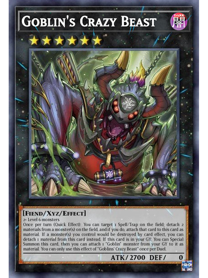 Goblin's Crazy Beast - MP25-EN163 - Ultra Rare 1st Edition 1