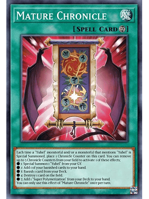 Mature Chronicle - MP25-EN166 - Ultra Rare 1st Edition